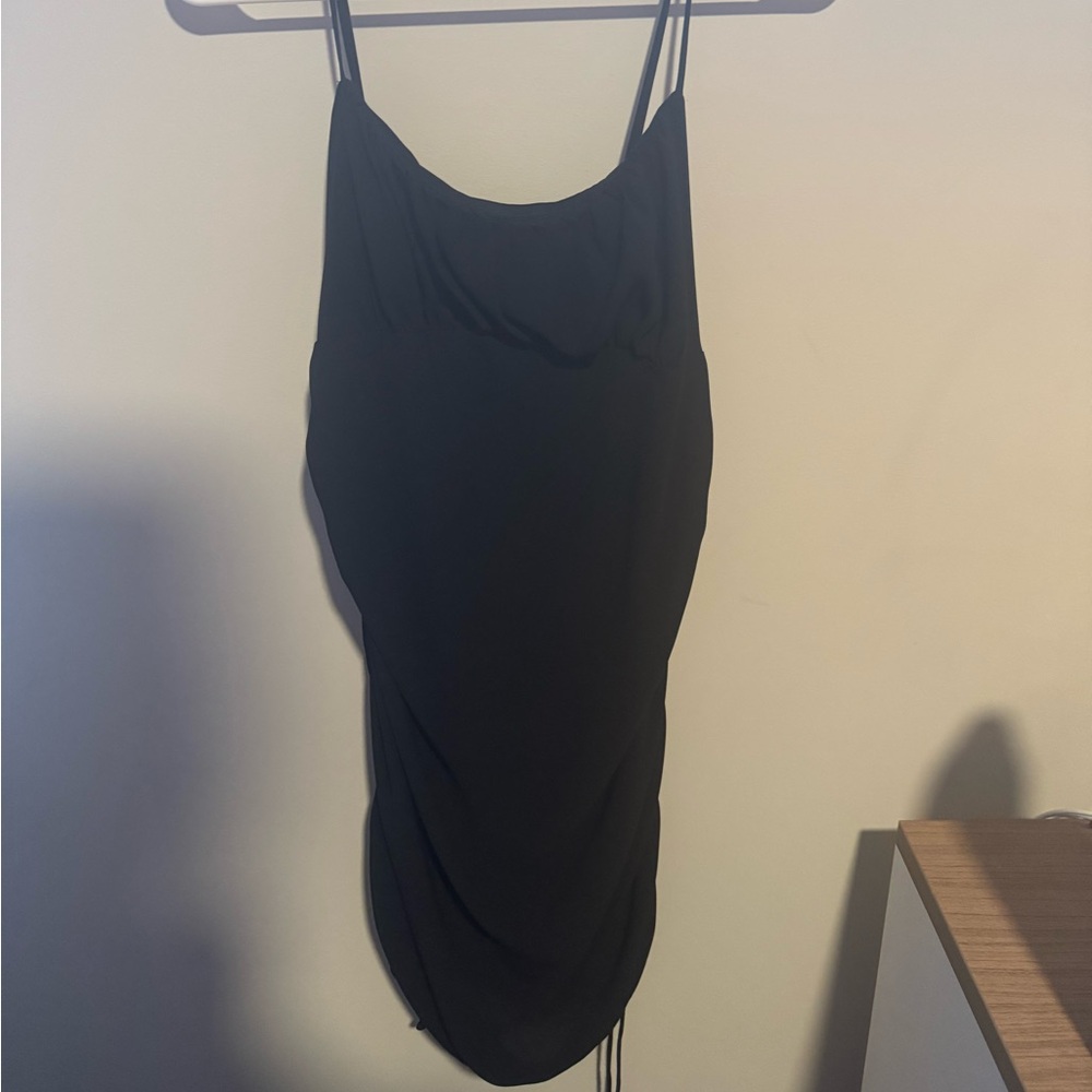 Black dress super cute on. Victoria and Sophia size large